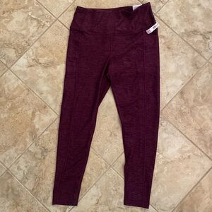 VS Studio Leggings BNWT Maroon
